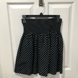 Size S polka dot skirt